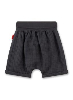 Preview: Jungen Shorts Musselin grau